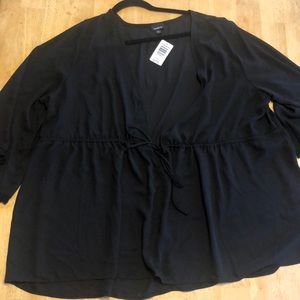 Torrid Size 3 Cinch Waist Blouse